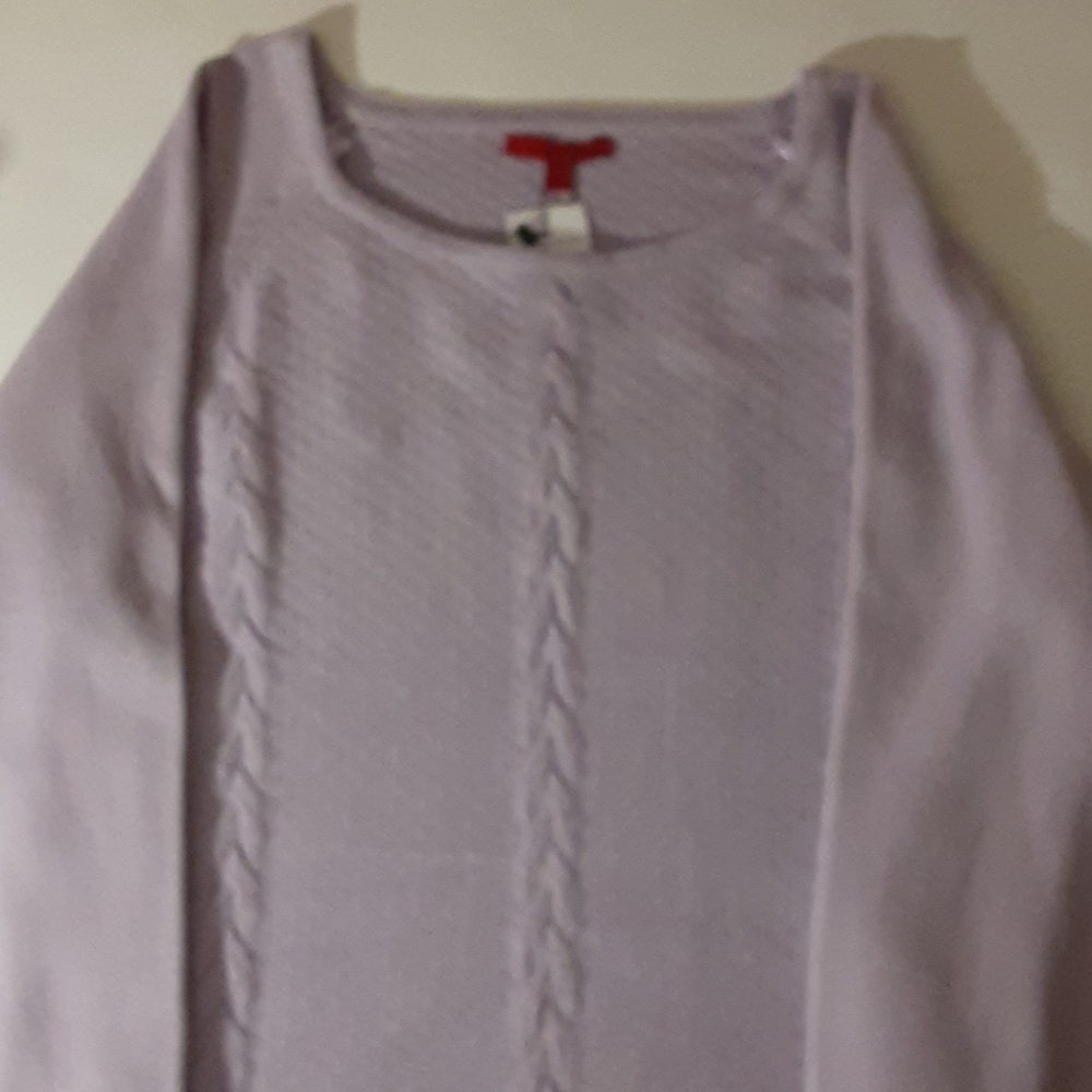 SWEATER LILAC LUXE SOFTNESS  by YUMMIE YARN! NEW TAGS
